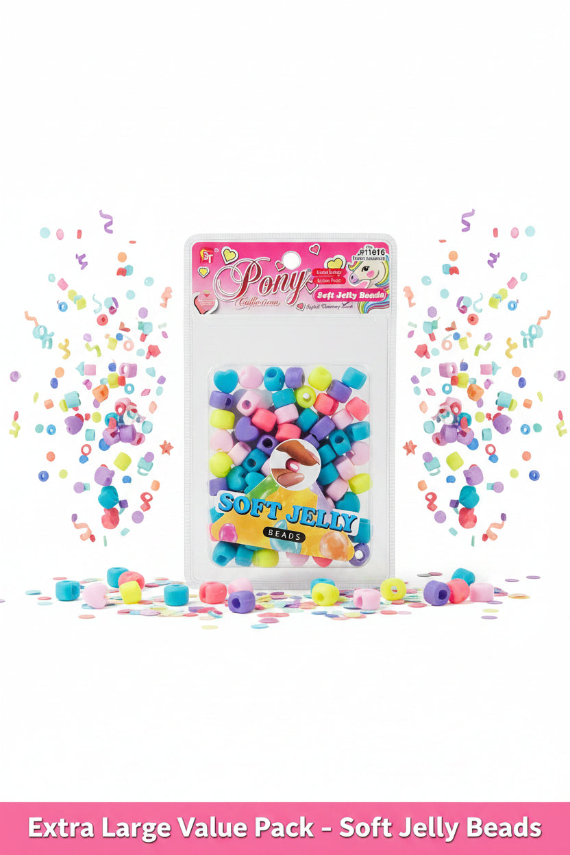 BT pony soft jelly beads 11616 by Beauty Giant