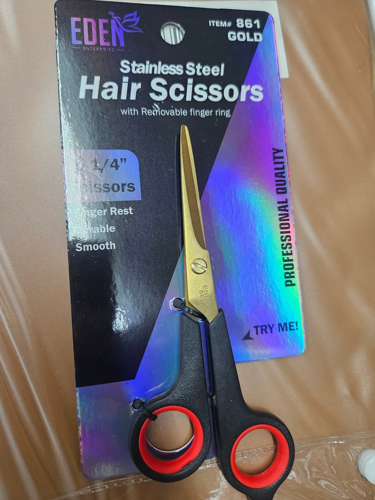 61/4 stainless steel hair scissors