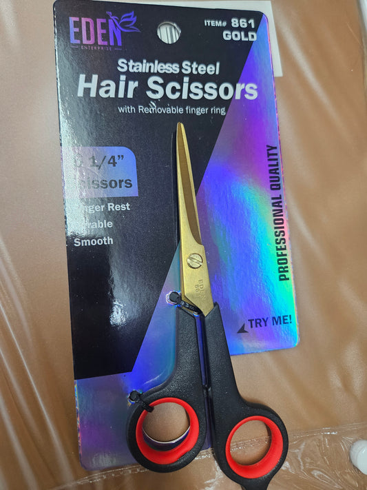 61/4 stainless steel hair scissors