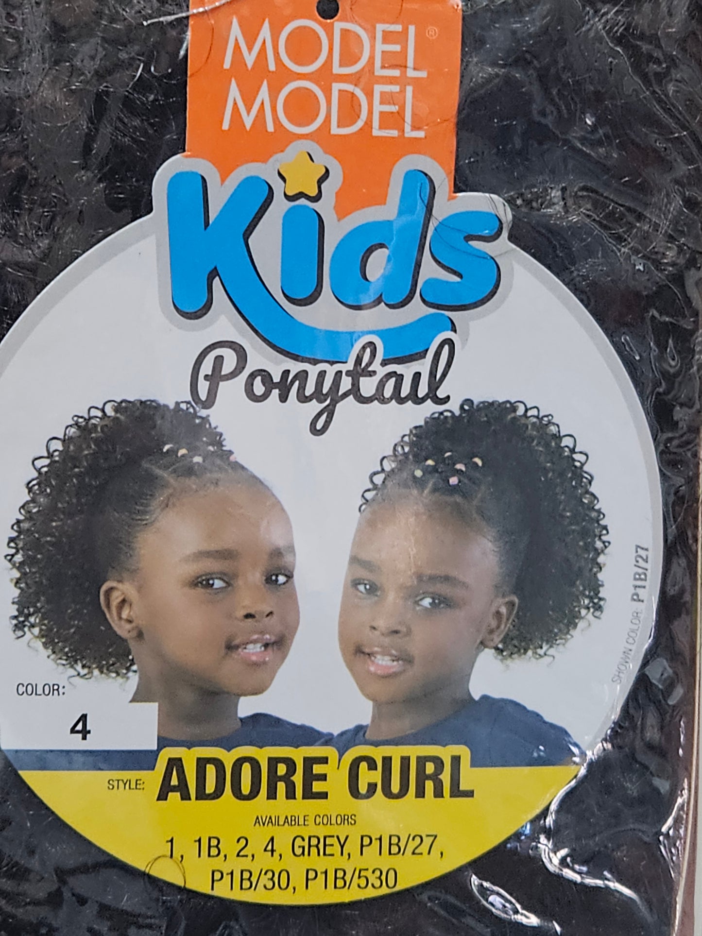 Model model kids ponytail.  Adore curl