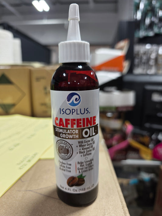 ISOPLUS CAFFEINE GROWTH OIL 4Z by Beauty Giant