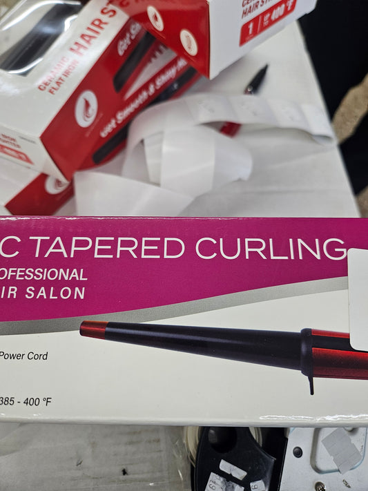 Ceramic tapered curling iron 1/2-1