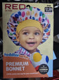 Red premium bonnet multi dots