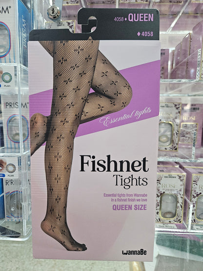 Essential tights fishnet queen sizes