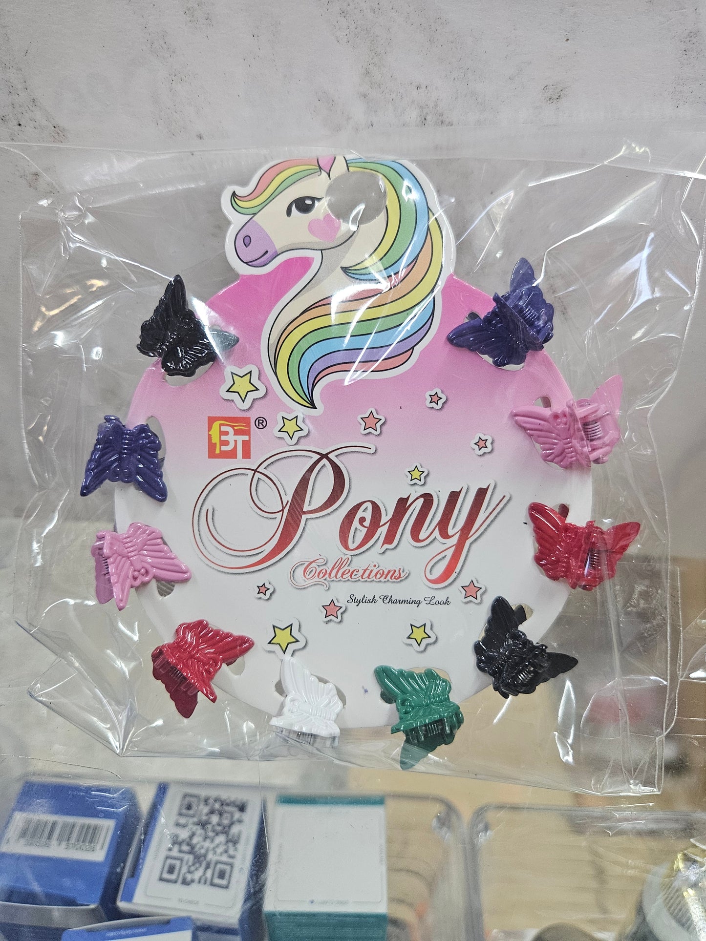 BT Mini Hair Butterfly clips