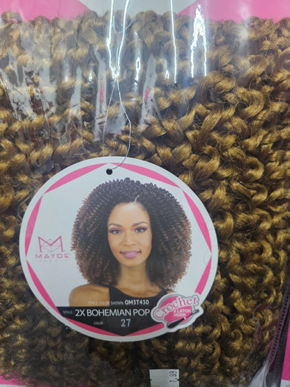 Mayde beauty braid 2x bohemian pop