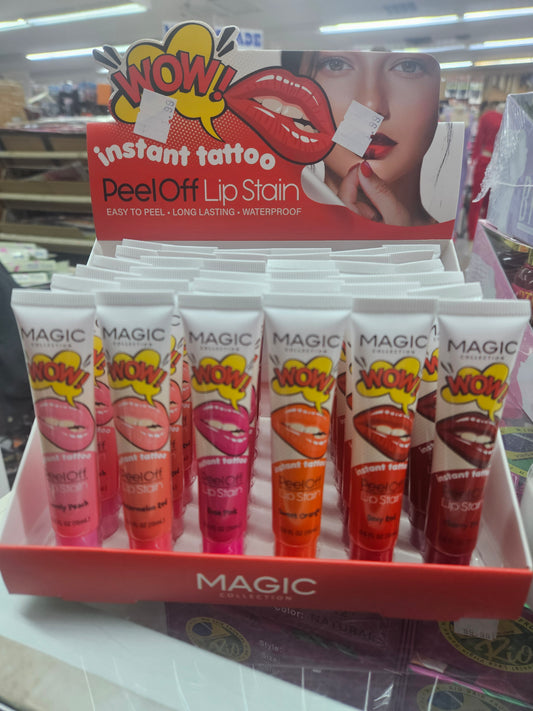 Magic lip stain