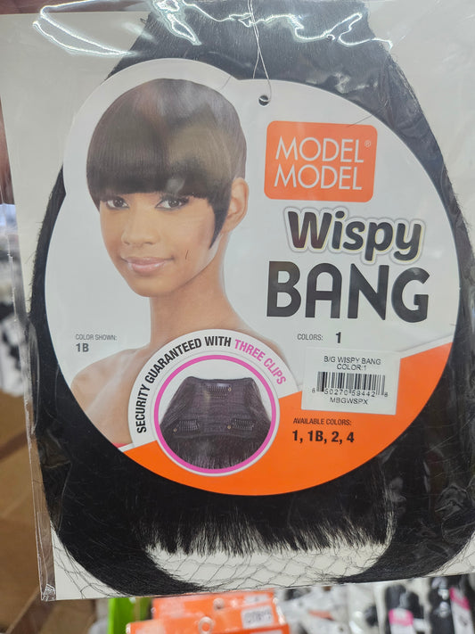 Model model wispy bang
