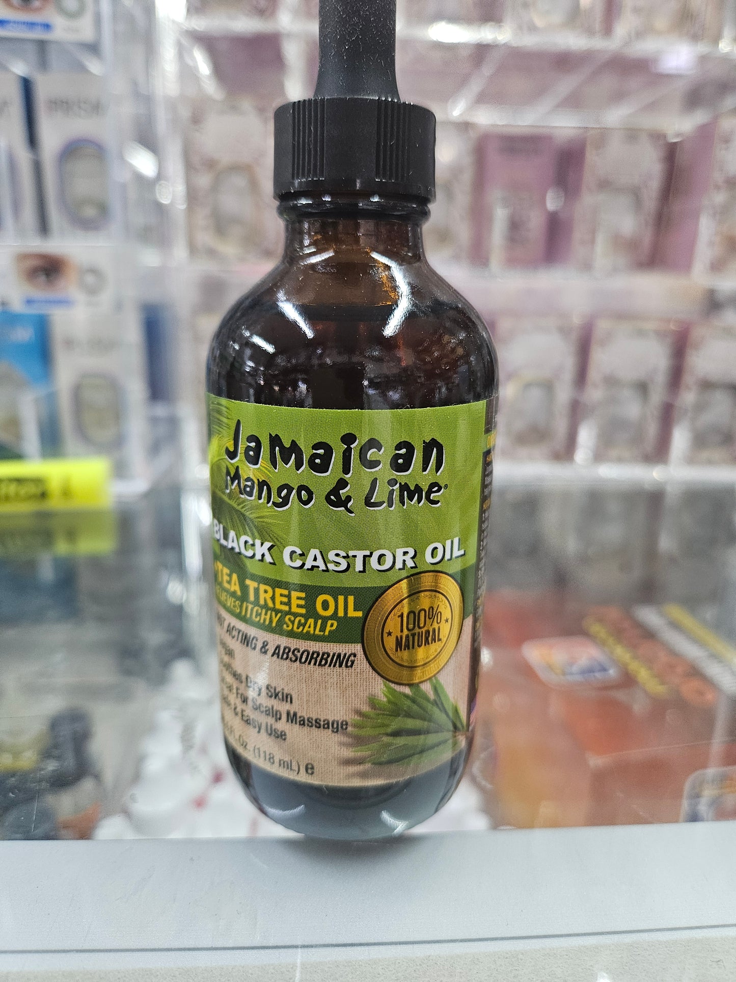 Jamaican mango n lime blk castor oil