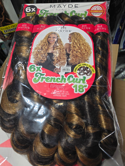Mayde french curl 18"