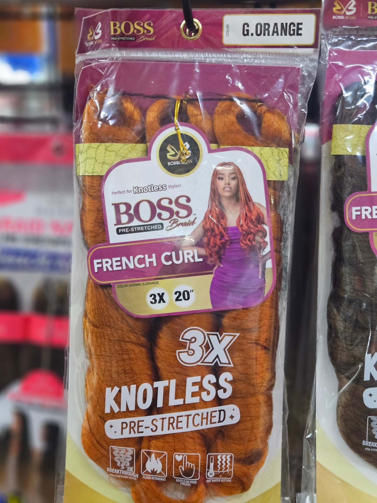 3x bobbi boss French curl 20"