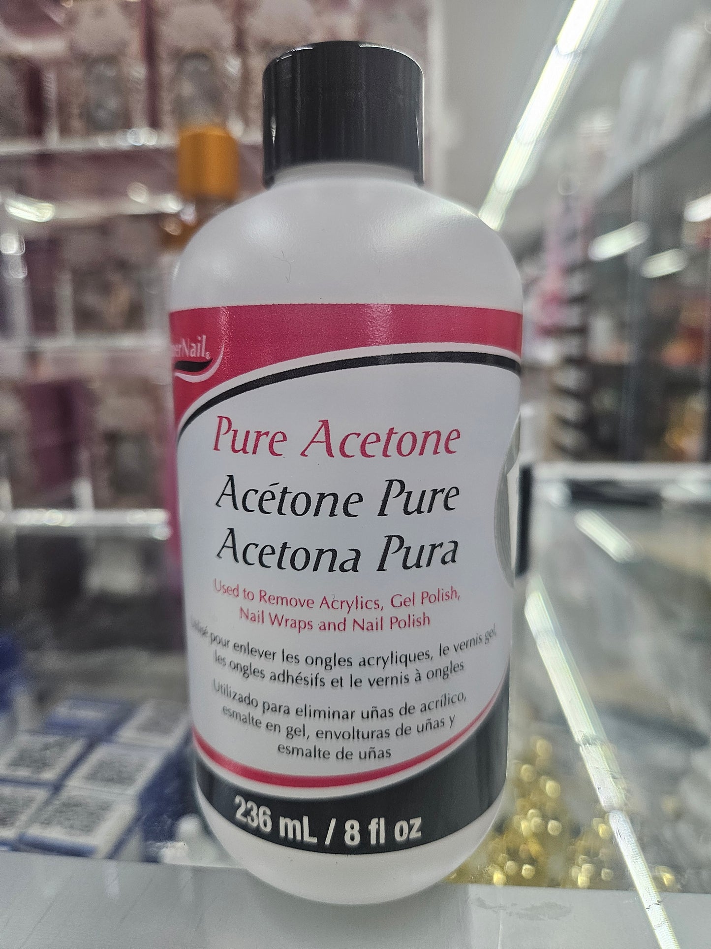 Super nail pure acetone 8oz