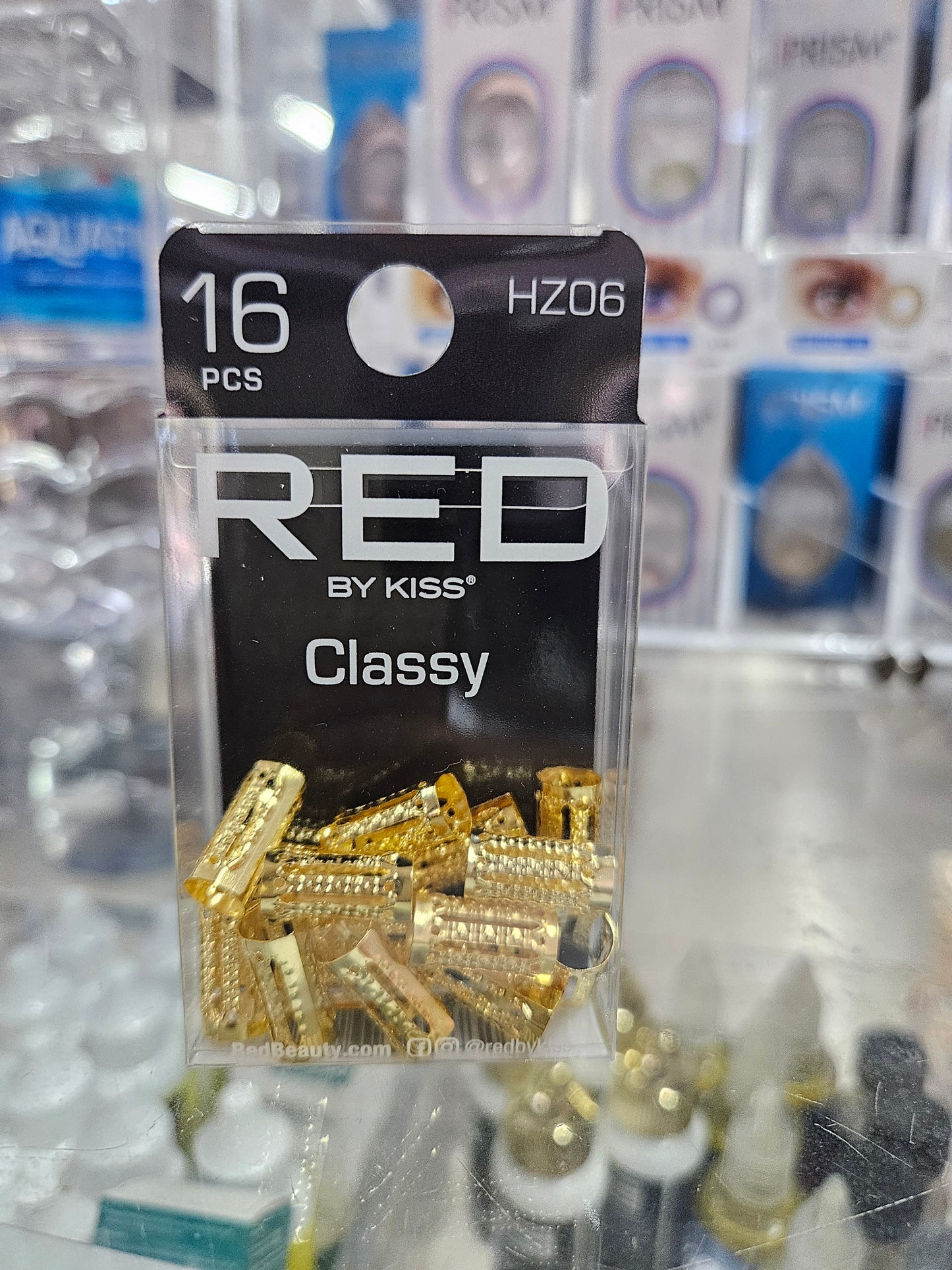 Red by kiss hair jewelry