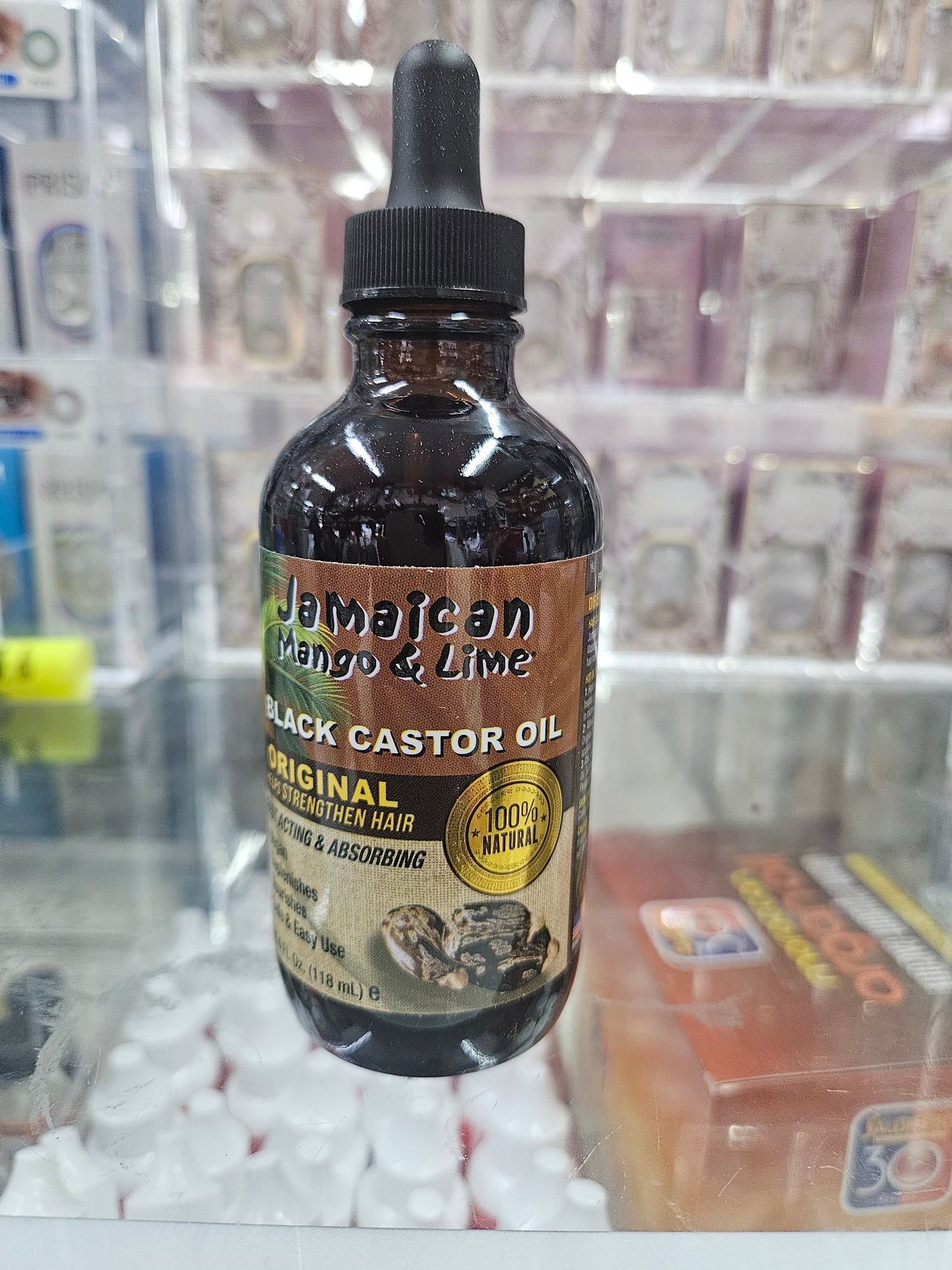 Jamaican mango n lime blk castor oil