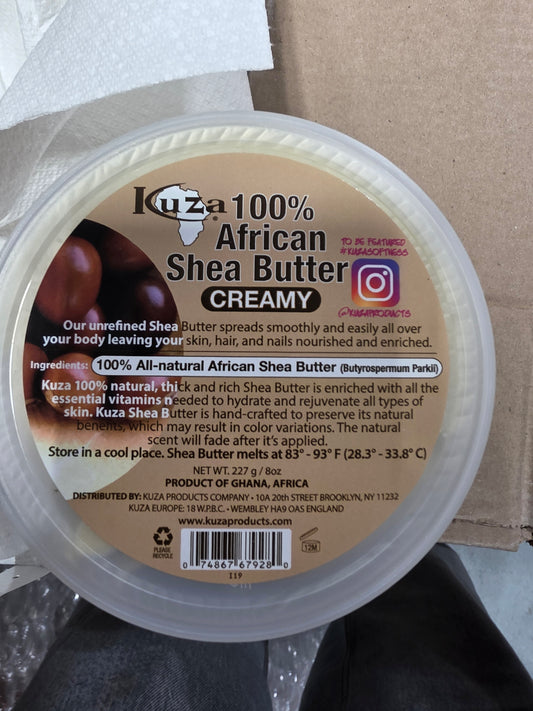 KUZA SHEA BTR WHITE CREAMY 8Z by Beauty Giant