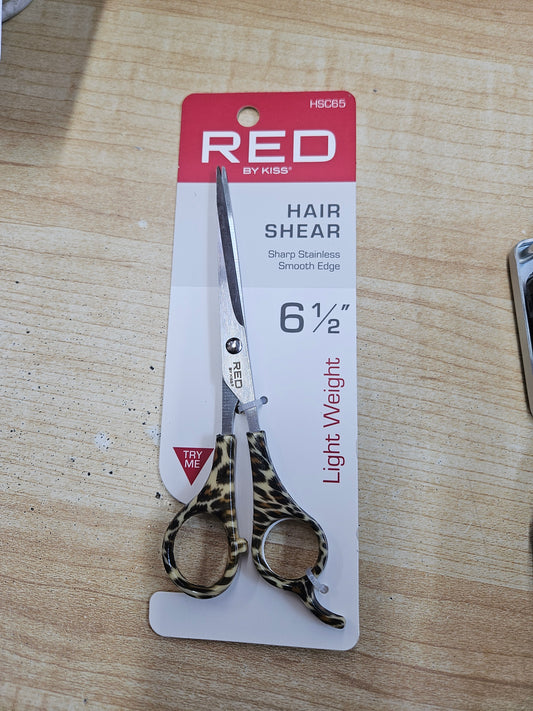 Red hair shears