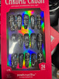 PoshMellow Chrome Crush Artisan Handmade Nails Set by Beauty Giant