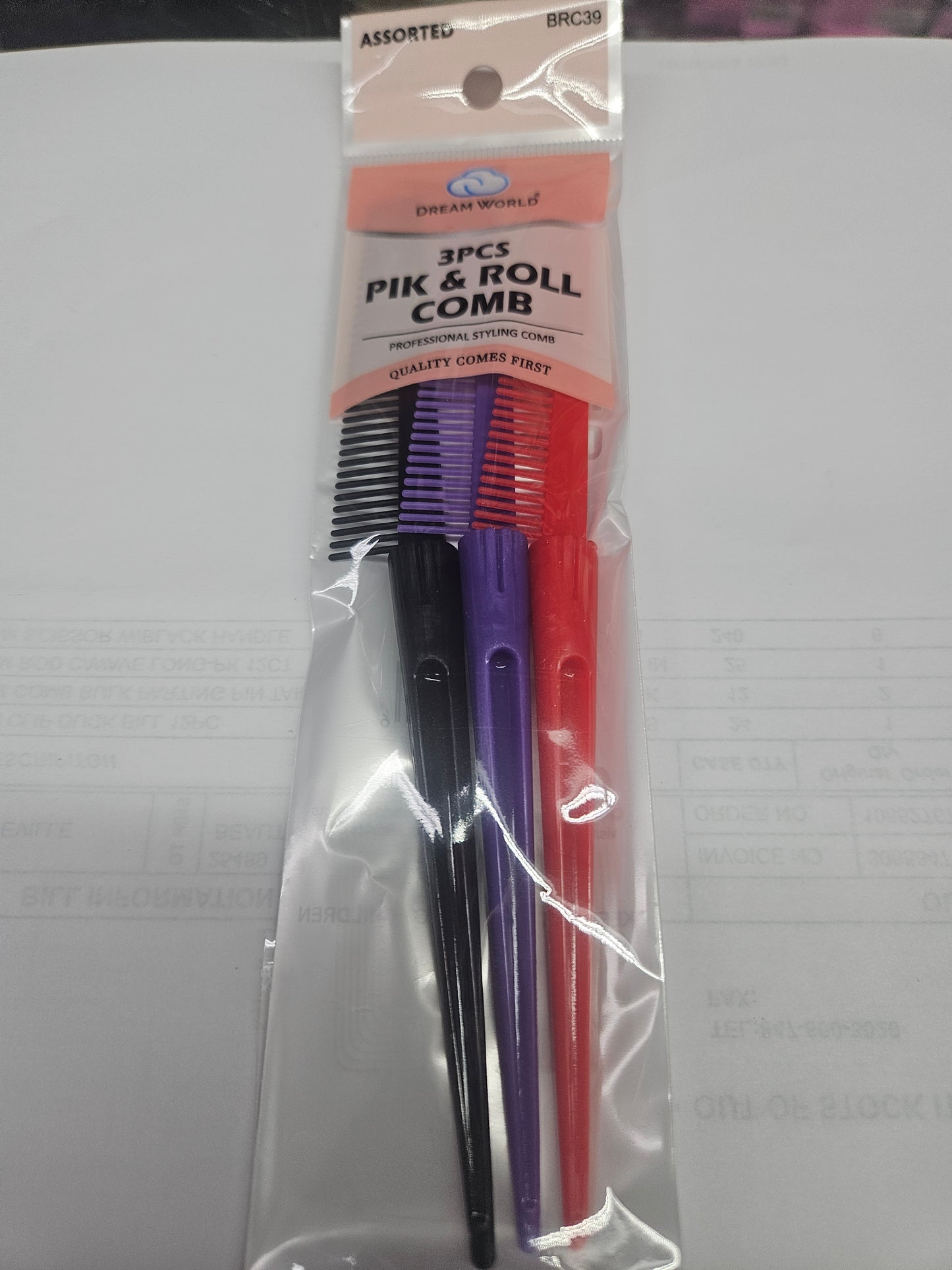 Dream 3pc pik& roll comb