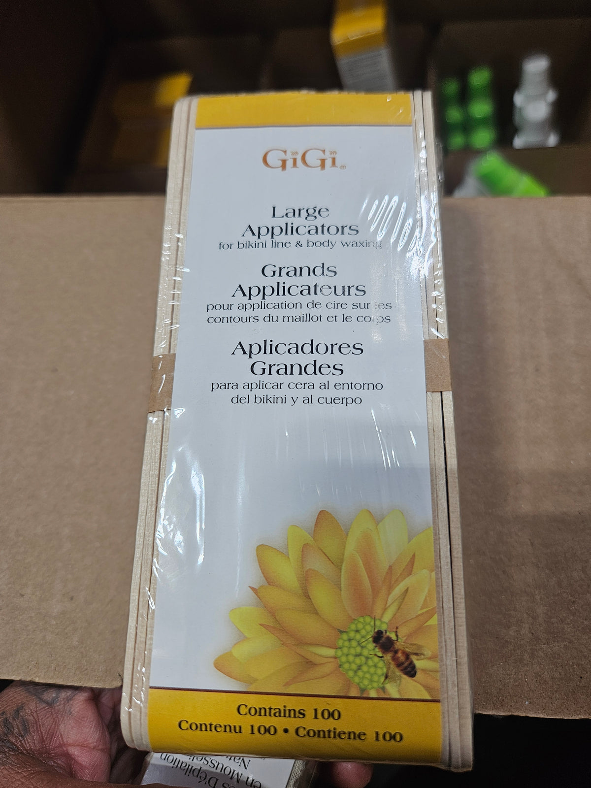GIGI LARGE APPLICATORS 100PK by Beauty Giant