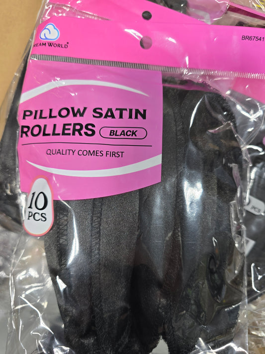 Dream Roller Pillow Satin 10ct by Dream World