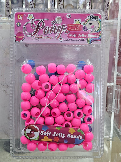 Pony soft jelly beads by Beauty Giant