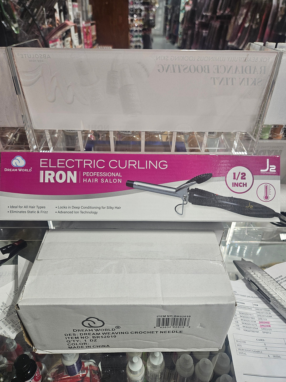 1/2 inch electric curling iron by Beauty Giant