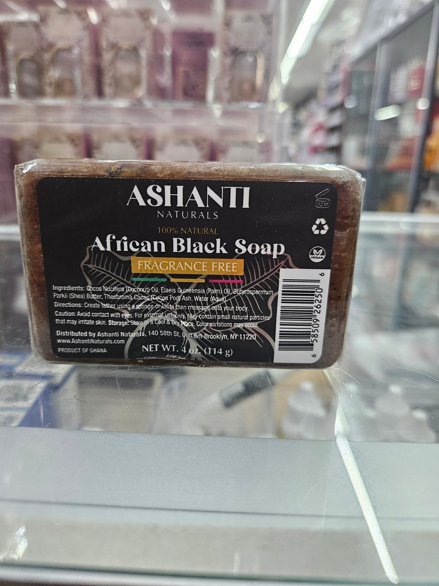 Ashanti African black soap