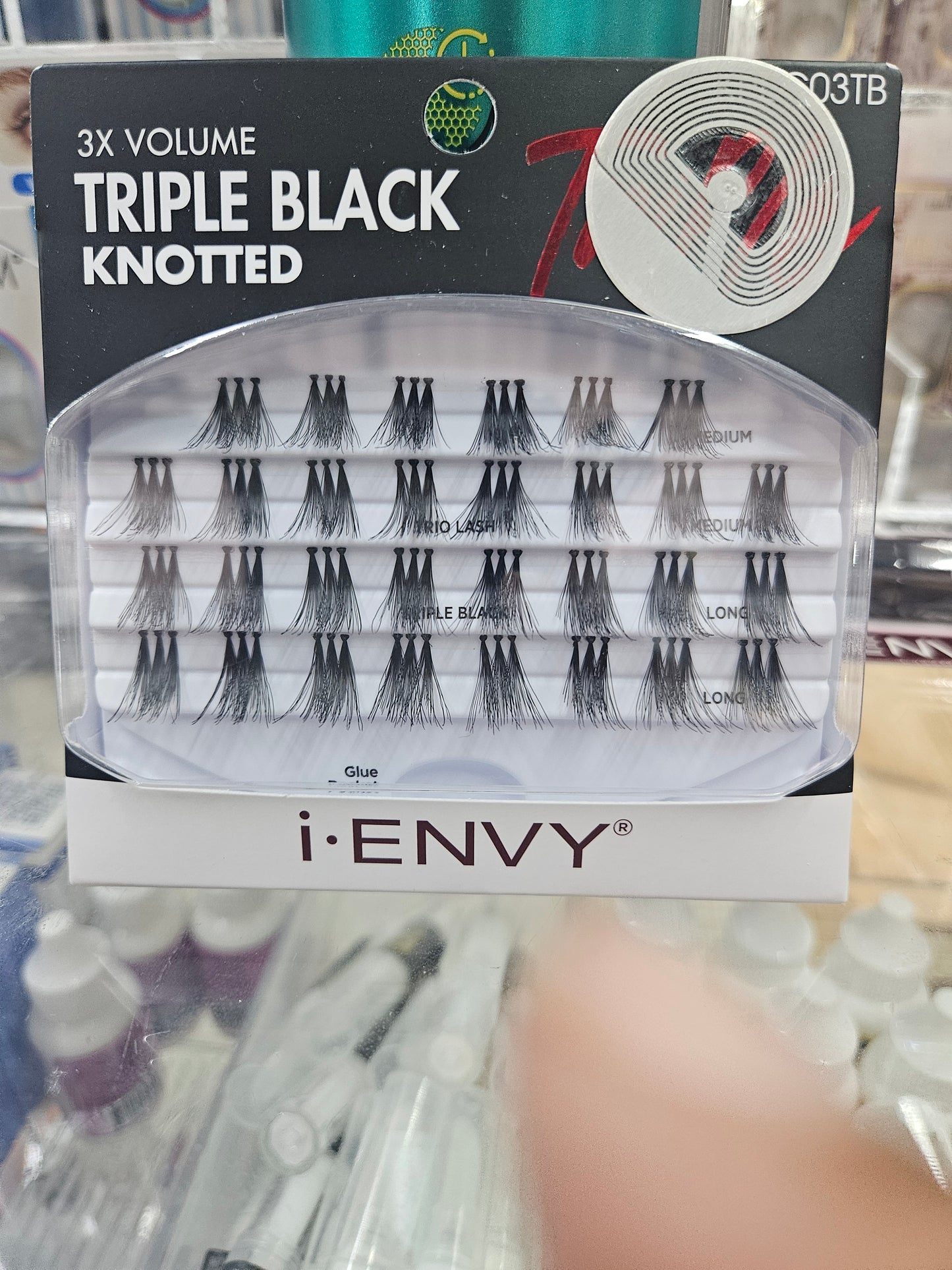 I envy triple black knotted M/L