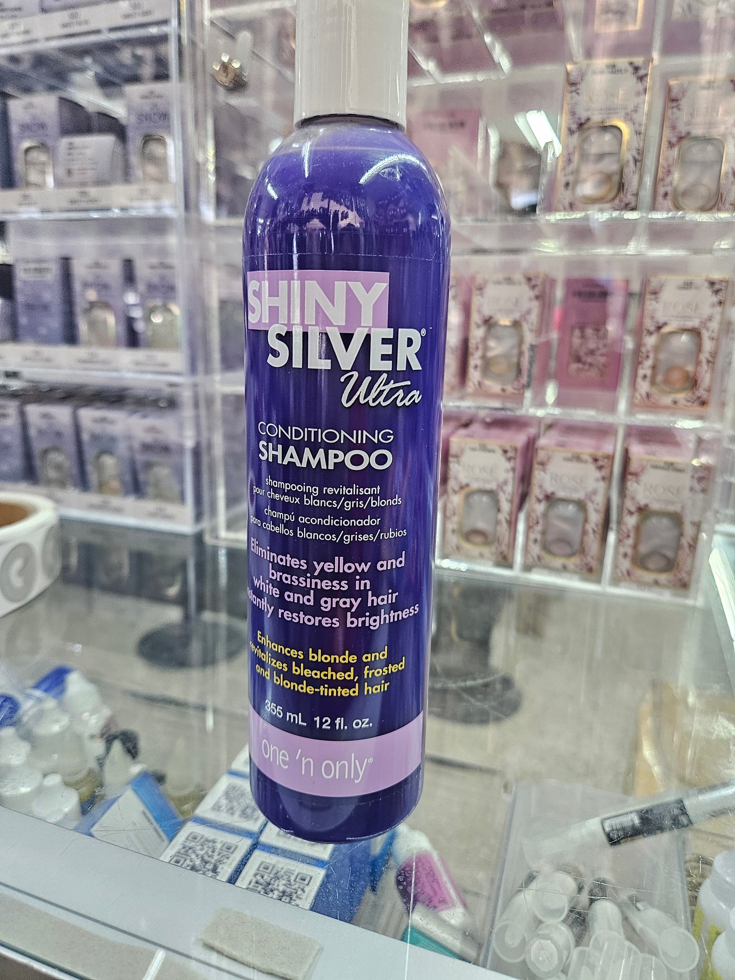 Shiny silver ultra cond. shampoo