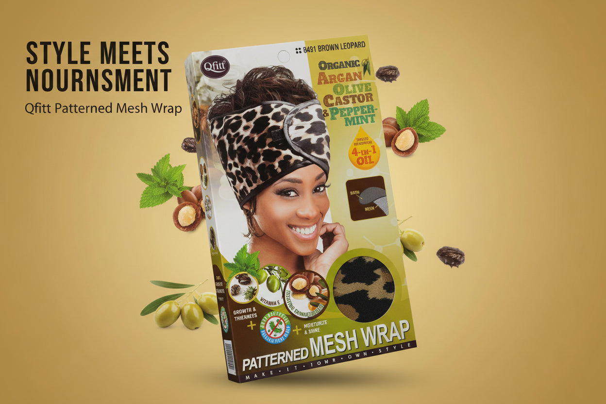 Qfitt pattern mesh wrap by Beauty Giant