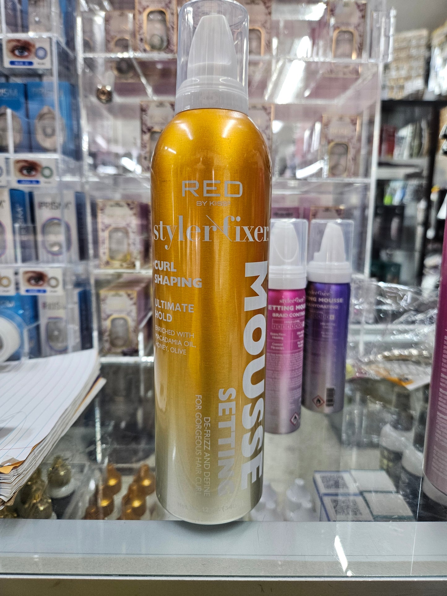 Red by kiss styler fixer setting mousse