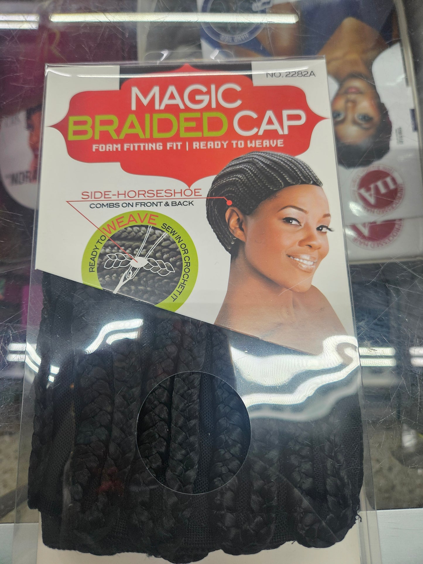 Magic braided cap