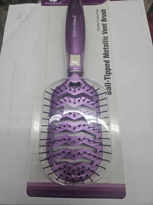 Dream ball tipped metallic vent brush