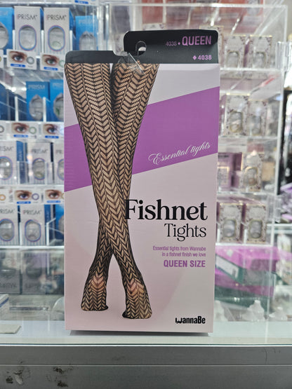 Essential tights fishnet queen sizes