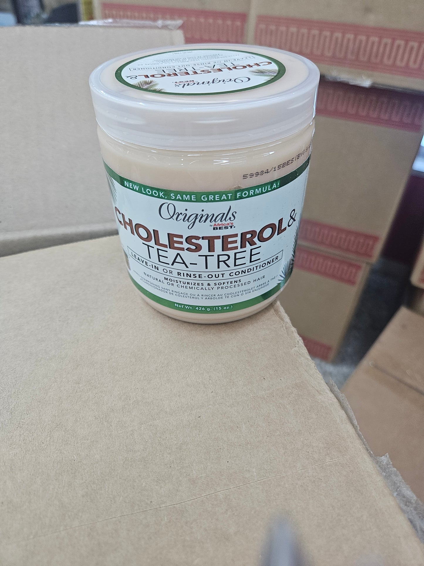 African best original cholesterol & tea tree 15oz