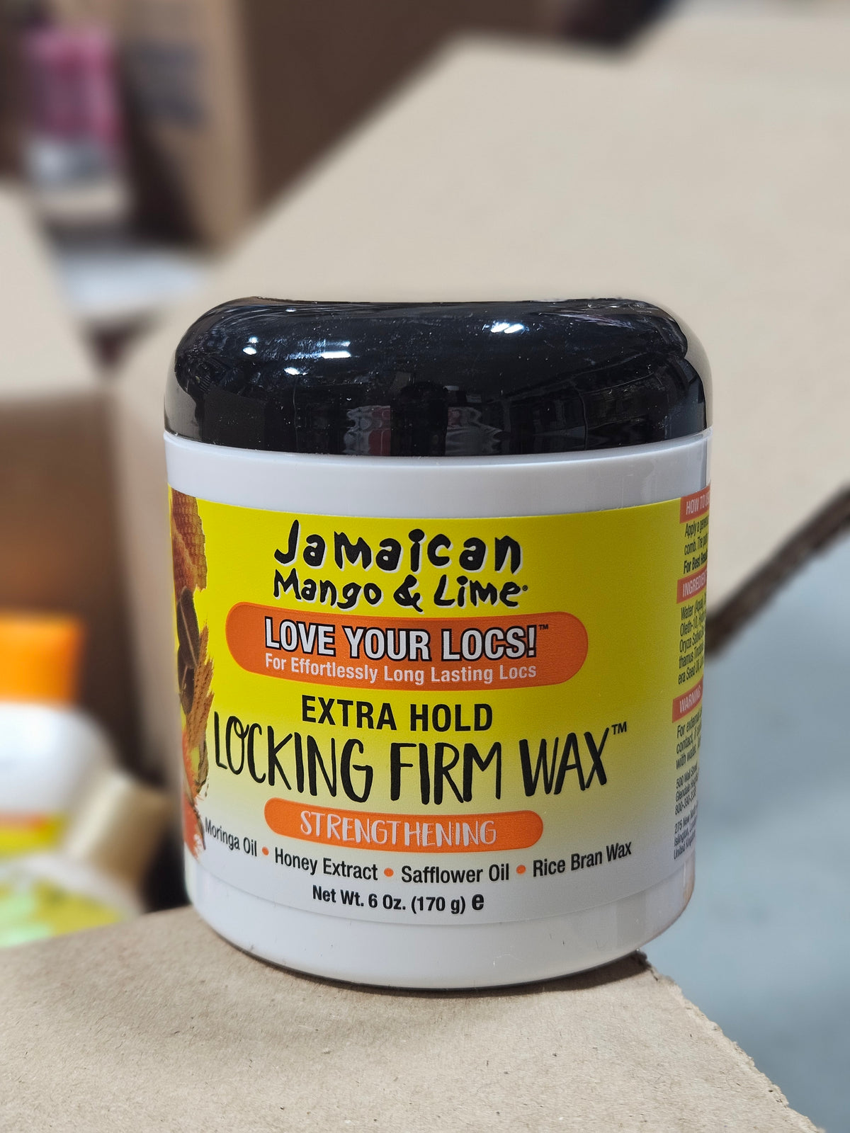 JAM MANGO LOCK FIRM WAX 6Z by Beauty Giant