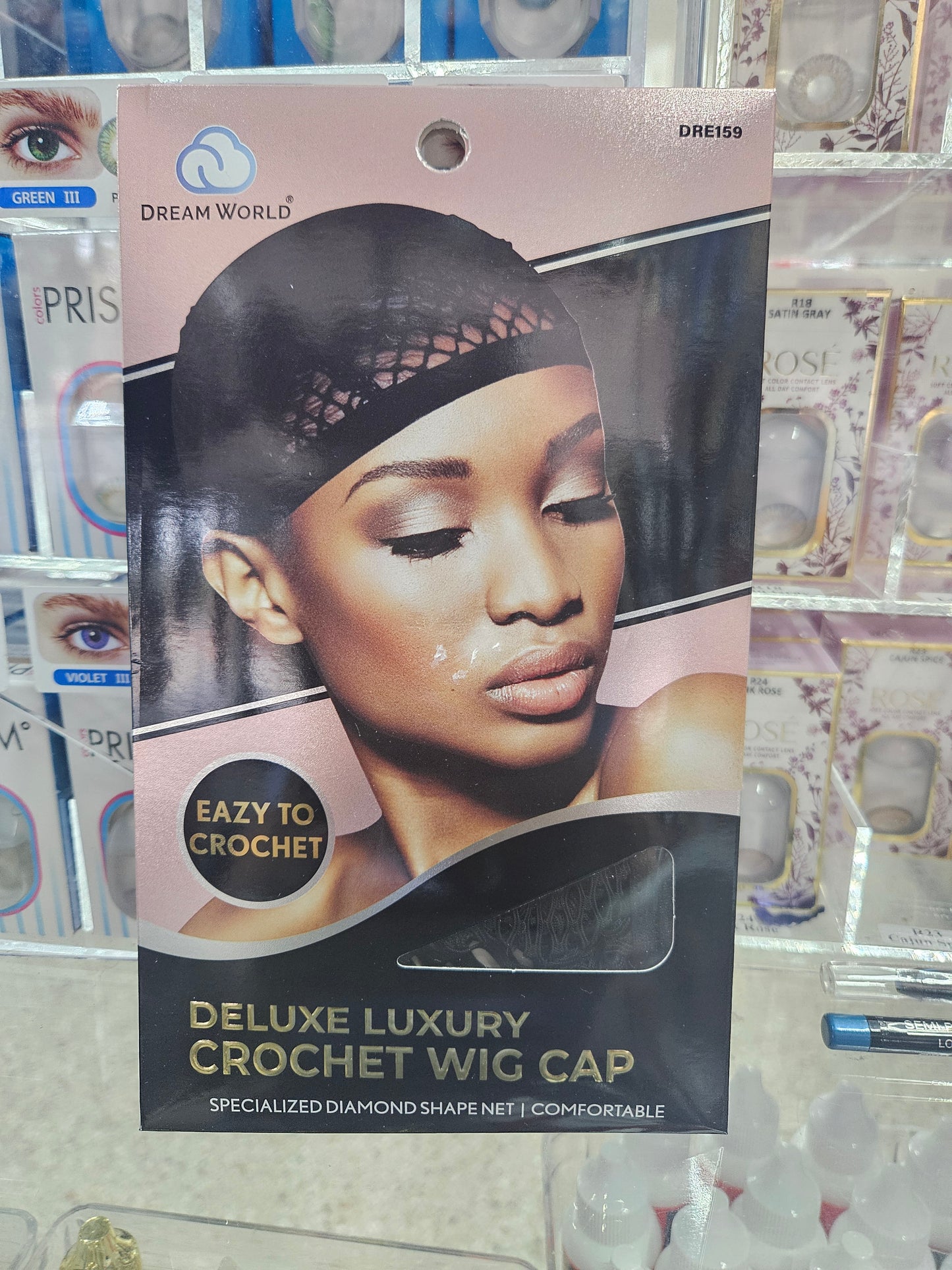 Dream world deluxe luxury crochet wig cap