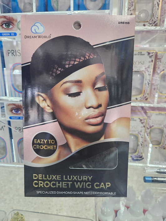 Dream world deluxe luxury crochet wig cap