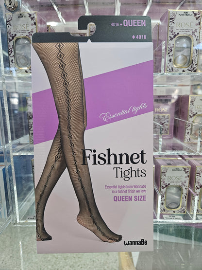 Essential tights fishnet queen sizes