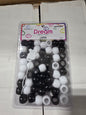 Dream bead 2800 18mm black/white