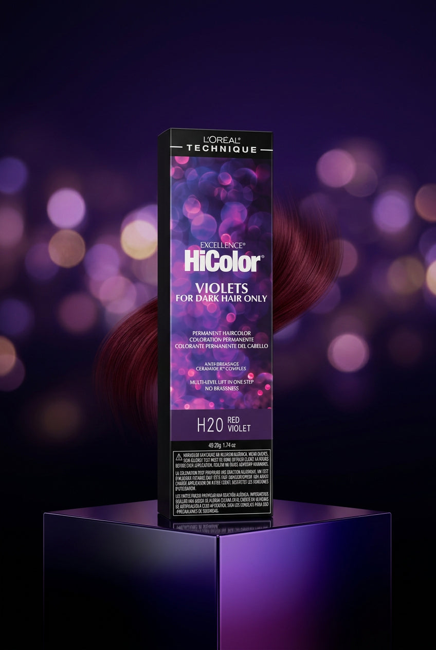 Loreal Excellence HiColor Red Violet H20 Permanent Hair Color by Beauty Giant