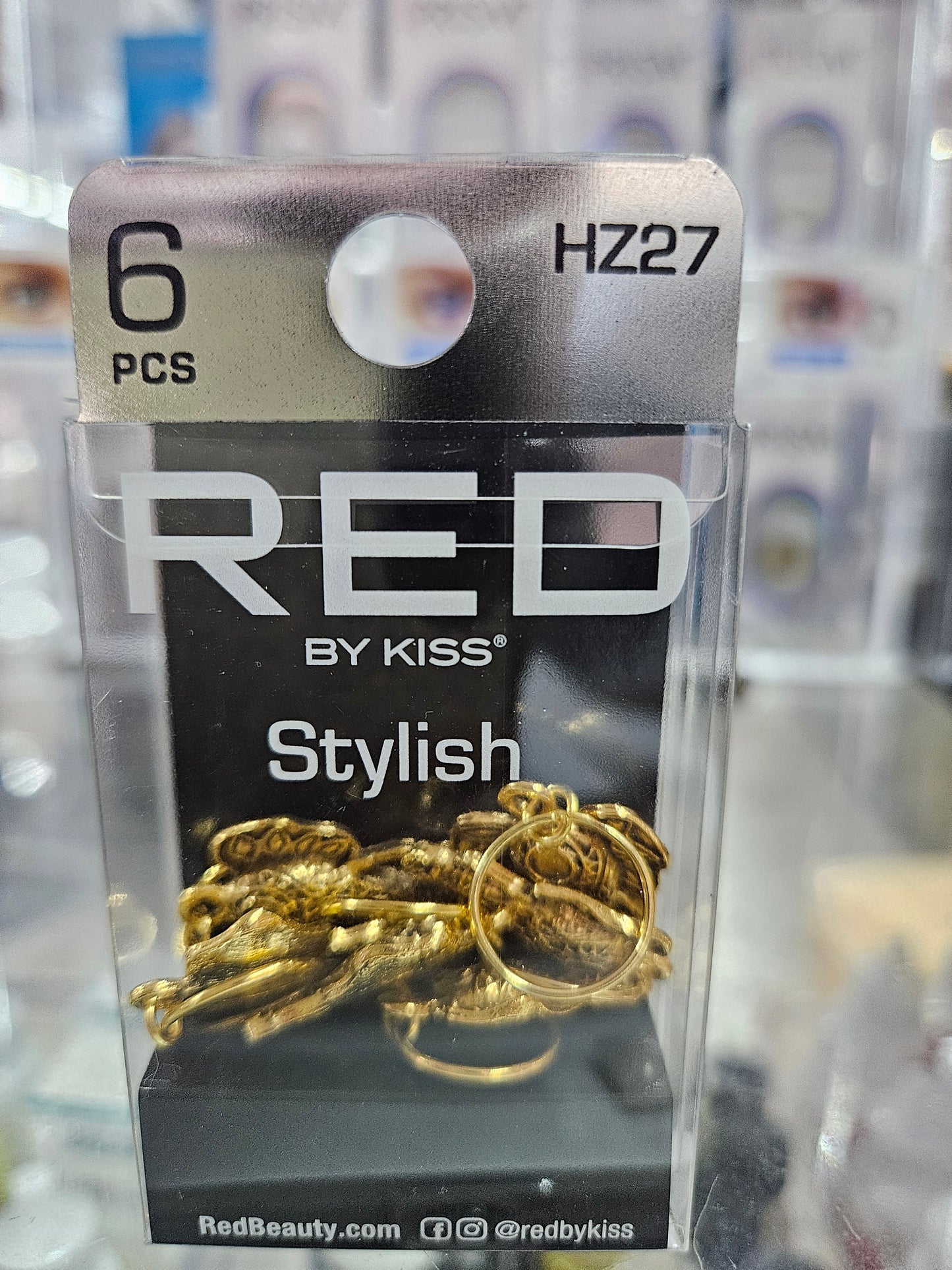 Red by kiss hair jewelry