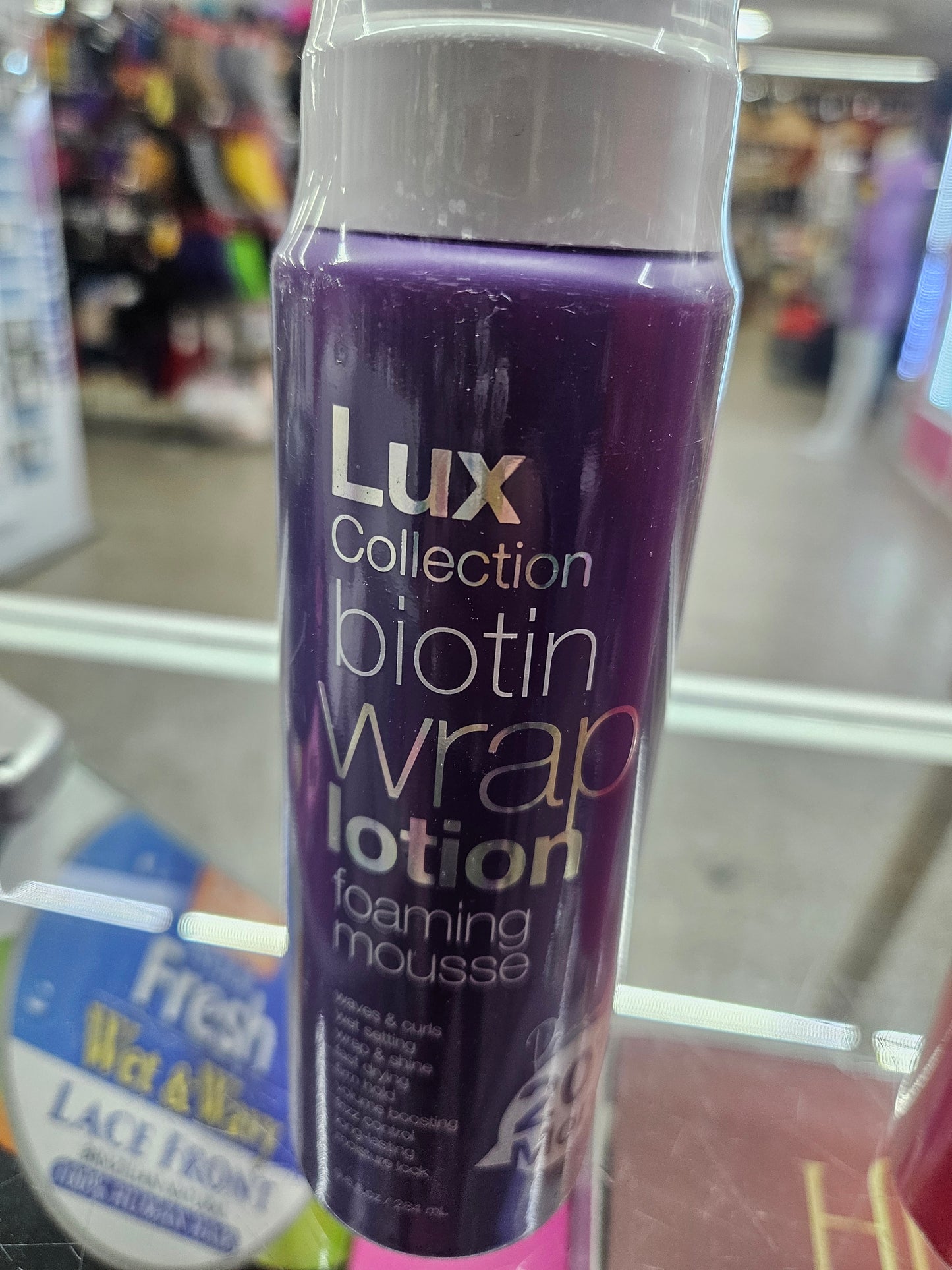 Lux collection wrap lotion foaming mousse by Beauty Giant