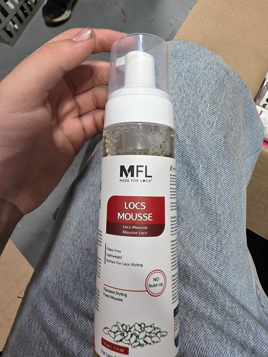MADE FOR LOCS FLAXSEED MOUSSE7Z by Beauty Giant