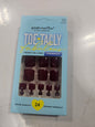 PoshMellow Toe Tally Trendy Gel Look toenails Neon Fuchsia 65684 by Beauty Giant