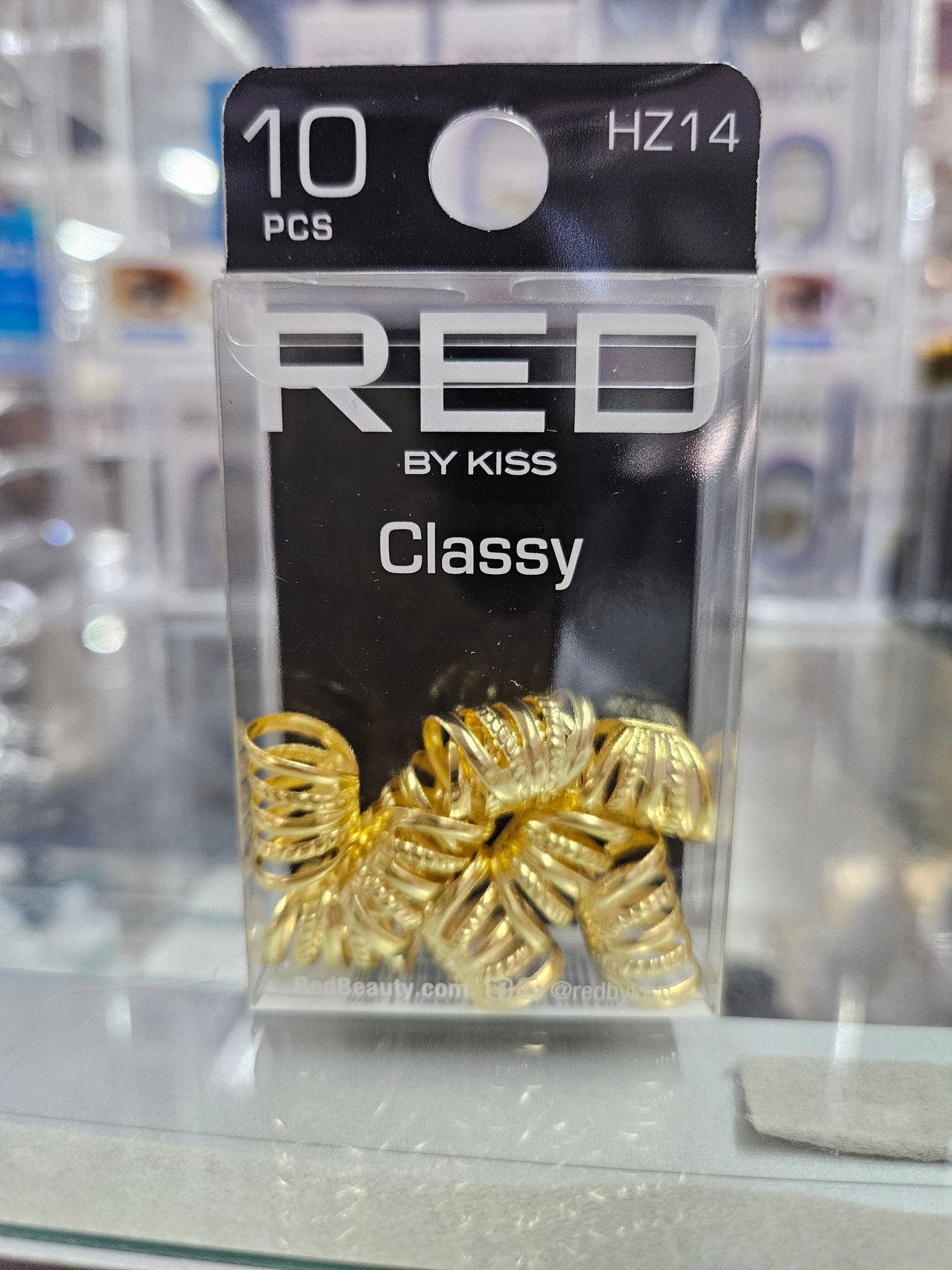 Red by kiss hair jewelry