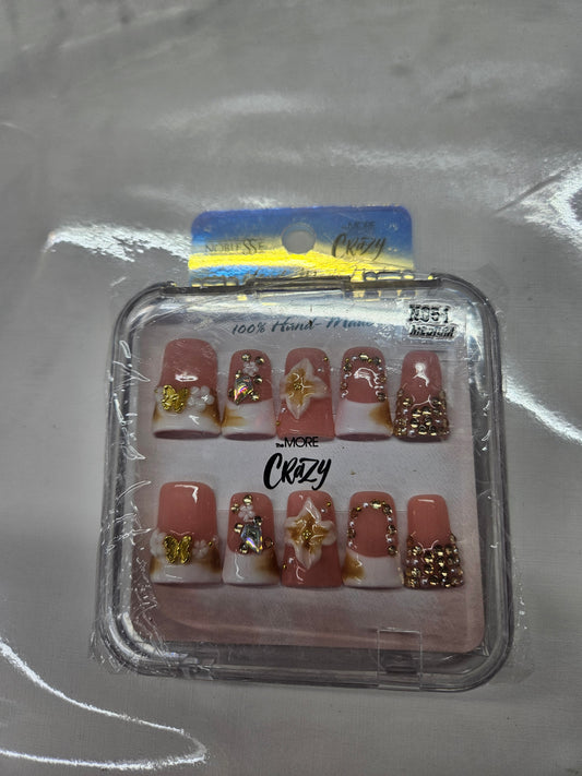 Crazy 100% hand made nails