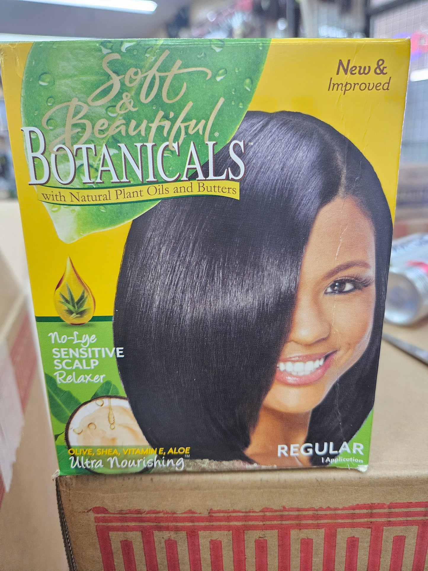 Soft n beautiful botanical relaxer