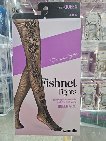 Essential tights fishnet queen sizes