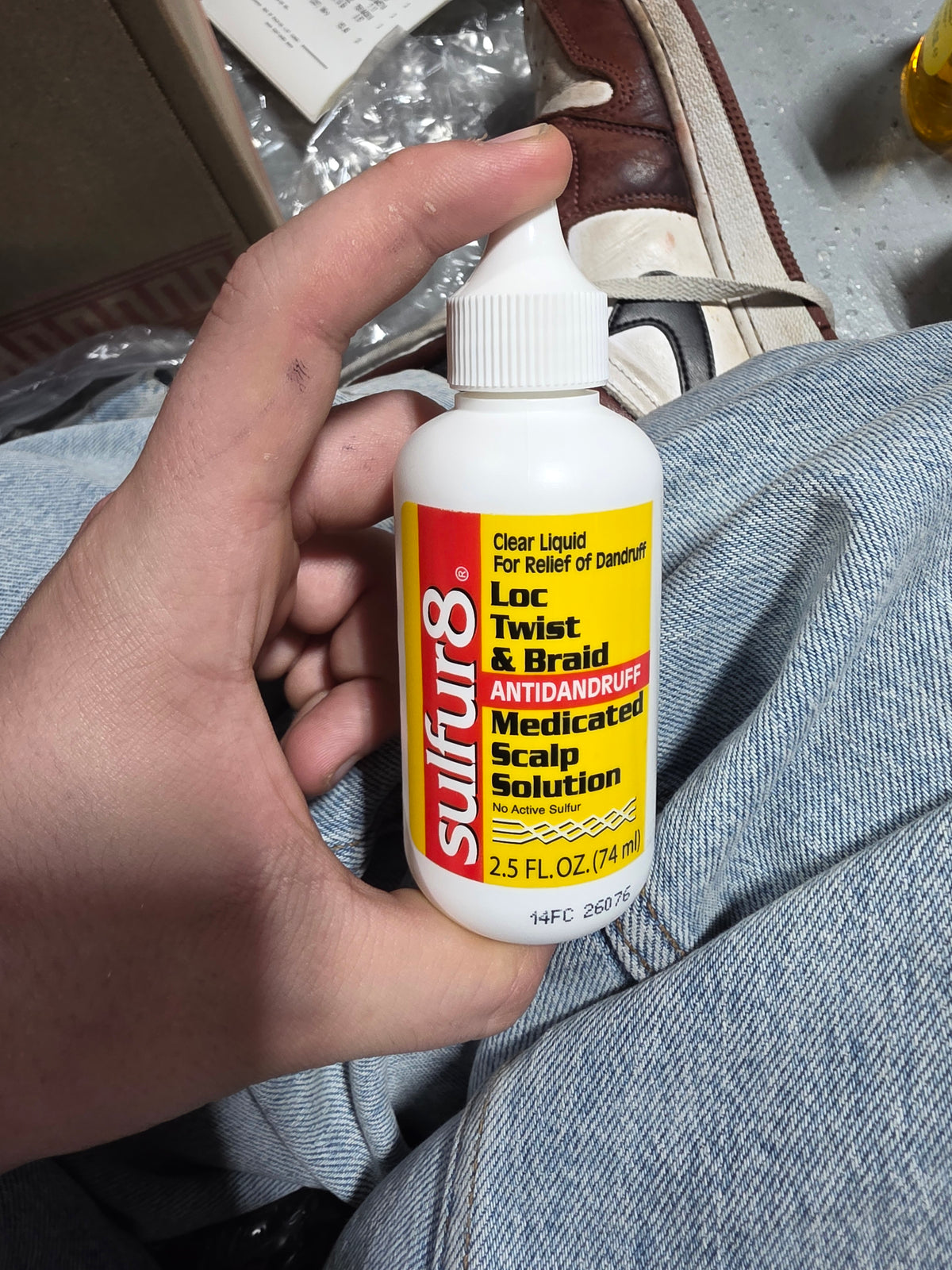 Sulfur8 loc and braid medicated scalp solution 2.5 oz by Beauty Giant